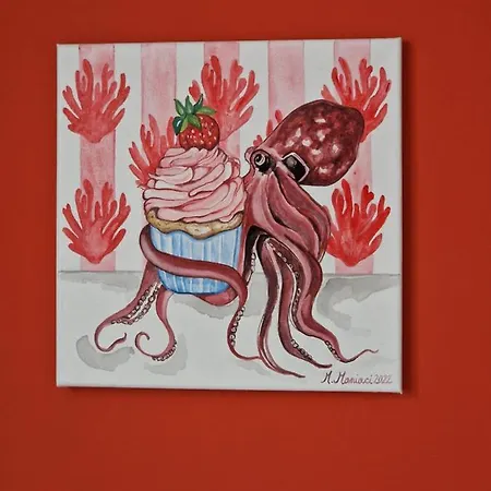 Corallo Rosso Oda ve Kahvaltı Terrasini